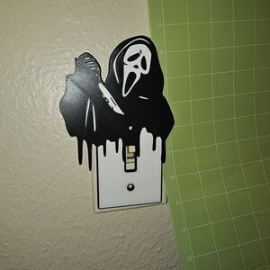 Black Dripping Ghost Wall Decor